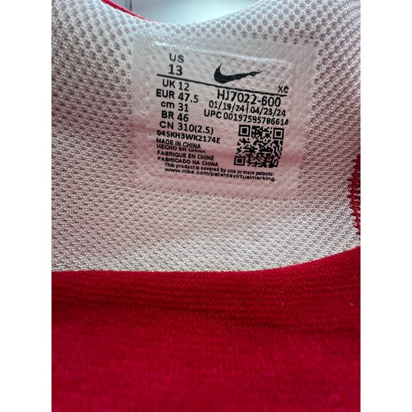Nike Air Zoom GT Cut 3 TB Promo “University Red” Size 13 men’s main image 4